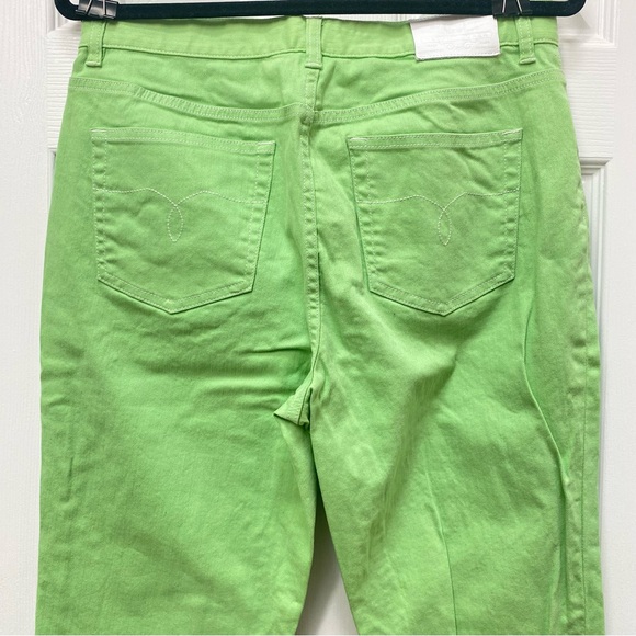 Ralph Lauren Lime Green High Waisted Jeans - Picture 4 of 5